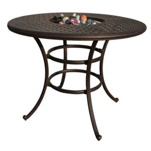 42 Inch Round Bar Table with Ice Bucket