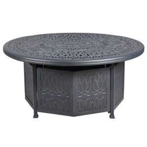 52 Inch Chat Dining Height Gas Fire Pit Table