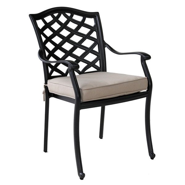 Dining Arm Chair with Cushion