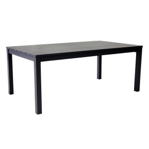 72x40 Inch Slat Top Dining Table