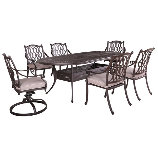 7 Piece Dining Set GatherCraft Outdoor Furniture   Collections Montreal 7 Piece Dining Set 1 