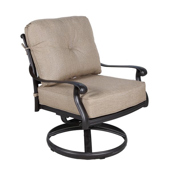 Club Swivel Rocker with Cushion