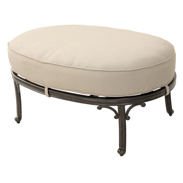 Oval Ottoman