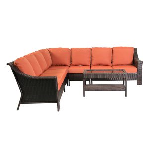 5 Piece Sectional Set with Cushion
