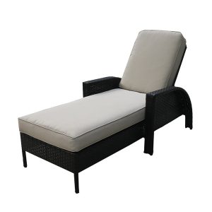 Chaise Lounger with Cushion