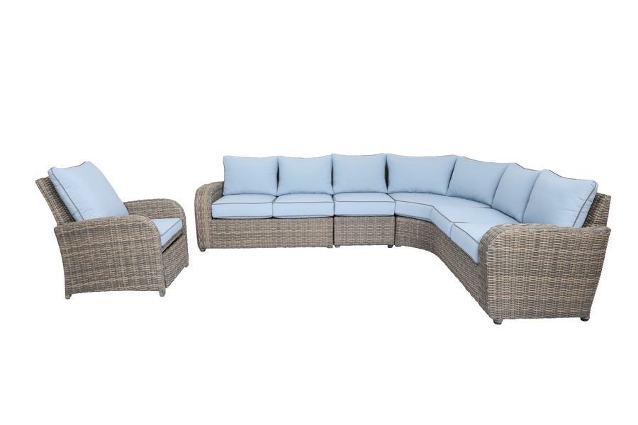 Brunswick Sectional Sets GatherCraft Outdoor Furniture