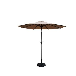 9 Feet LED Umbrella W 35L Round Base