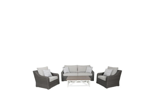 Farmhouse 4 Piece Seating Set