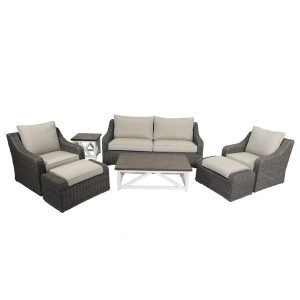 Farmhouse 7 Piece Seating Set