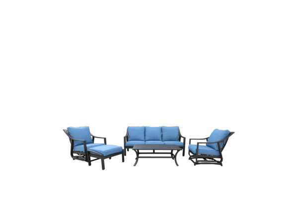 Genoa 5 Piece Seating Set with Club Motion