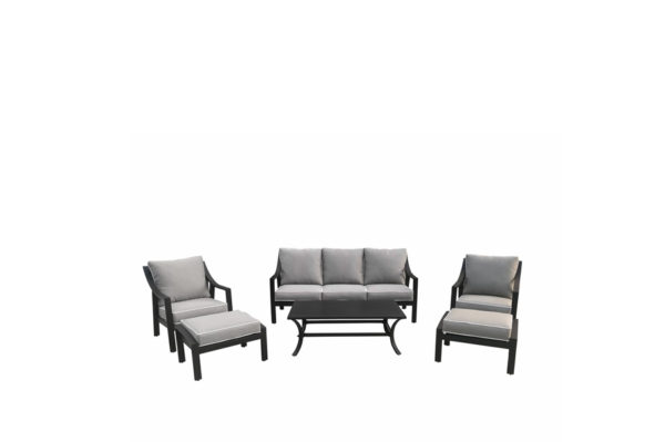 Genoa 6 Piece Seating Set with Club