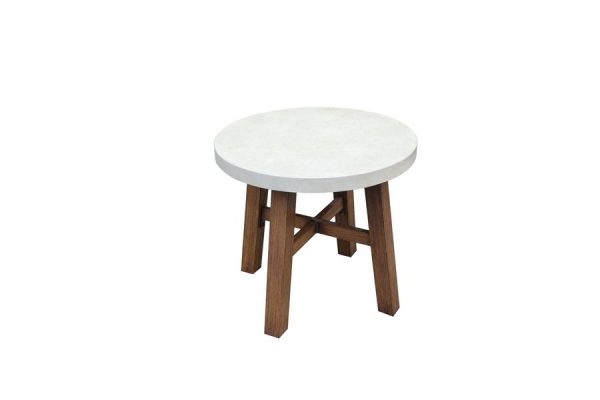 Grayton Beach Round End Table