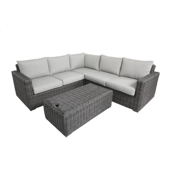 Lakeshore 4 Piece Sectional Set with Coffee Table