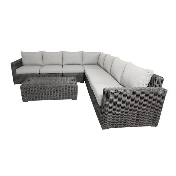 Lakeshore 6 Piece Sectional Set with Coffee Table