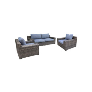 Pebble Beach 3 Piece Seating Set