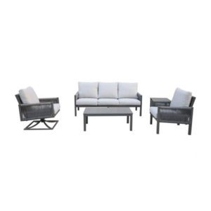 Palm Cay 5 Piece Seating Set W Mixed Chair